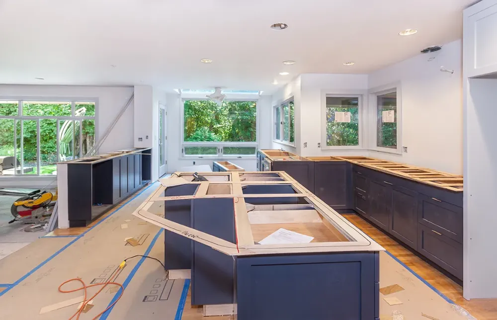 Rénovation maison à Bernissart